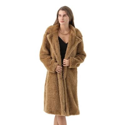 China 2021 Custom Made Women's Long Wool Coat Jacket Breathable 100% Wool Ladies Outwear Single Breasted Fur Cashmere Coat for sale