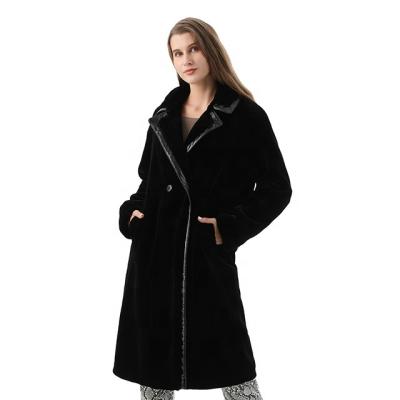 China 2020 Winter Women's Fur Coats Women Breathable Faux Fur Warm Jacket And Coats Luxury Faux Fur Coats Long for sale