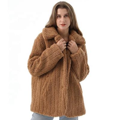 China Breathable Women Faux Fur Coat Sheepskin Faux Fur Coat Women Faux Fur Coat Jacket for sale