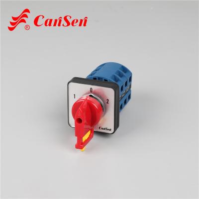 China Cansen inverter LW26-25 1-0-2 single side insertion control 3 pole padlock machine electric welding machine LW26-25 1-0-2 3p for sale