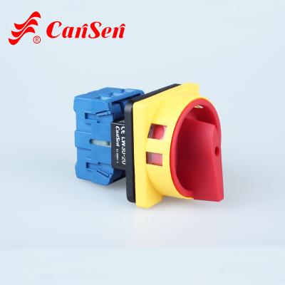 China Cansen LW30-20 300010 CE Certificate Isolator Switch With LW30-20 300010 Cover Device for sale