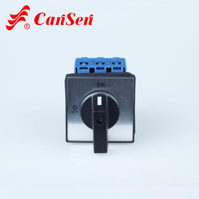 China Cansen Switch LW30-63 -On Rotary AC Motor LW30-63 300020 of 3Pole Cam Switch Control Ventilation System Air Conditioner Pump System for sale