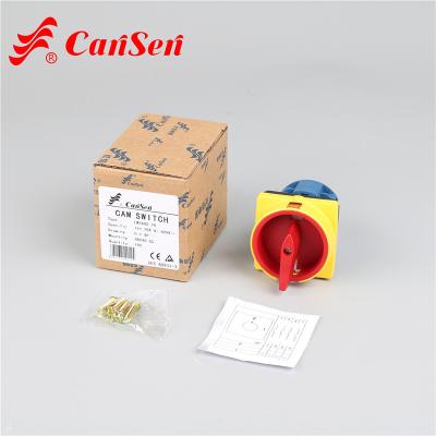 China CANSEN LW26-20 padlock switch, ON-OFF switch with emergency- LW26GS-20/04-1 for sale