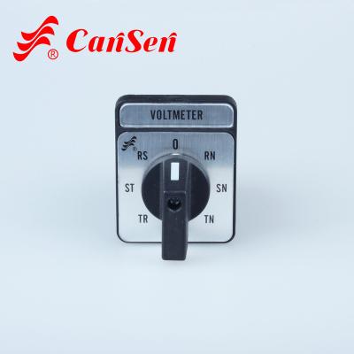 China Cansen LW26-20 VOLTMETER CE Certificate Rotary Switch Knob LW26-20 VOLTMETER for sale