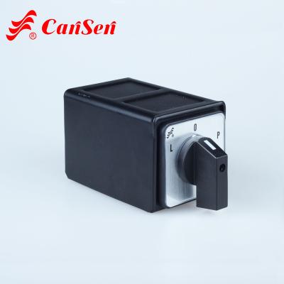 China Good Quality Cansen LW26-32 L-O-P TK Generator Switch Inverter With Protective Iron Box Motor Reversing Control Switch LW26-32 L-O-P TK for sale