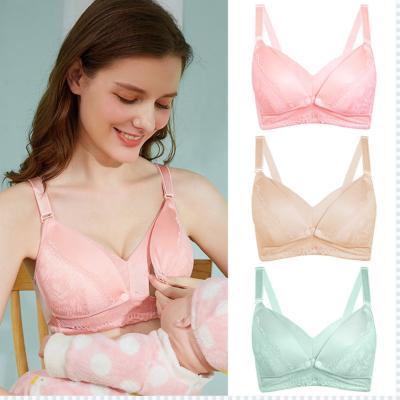 China Antibacterial New Design Cotton Adult Nursing Thin Underwear For Women Maternity Nursing Bra for sale