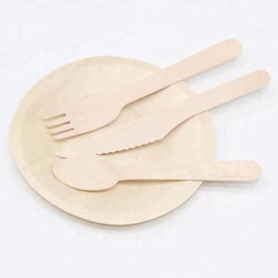 China Good Quality Disposable Biodegradable Disposable Woden Cutlery for sale