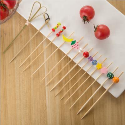 China Bamboo Skewer Easily Cleaned From Crafts Bamboo Factory for sale