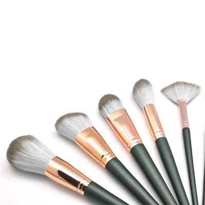 China Angular Blush 14pcs Professional Private Label High Quality Custom Makeup Brush Set for sale