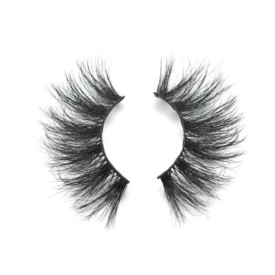 China Deeply Own Brand Wholesale 25mm False Siberian Mink Lashes 3D Strip Eyelashes Mink Lashes Fashion Lashes for sale