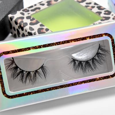 China OEM/ODM Thick 3d Fluffy Lashes 16mm False Eyelash 18mm 25mm Full Strip Mink Eyelashes Wimpern Vendor False Eyelashes for sale