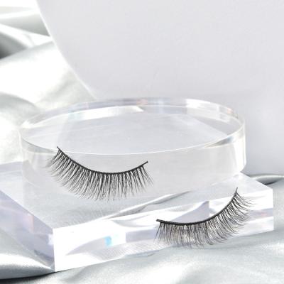 China Private Label Eyelashes Packaging 3D False Eyelashes Thick Luxury Silk Magic Eyelashes for sale