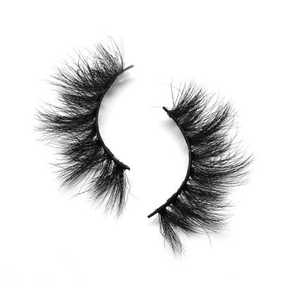 China Factory Outlet Real 3d 25mm Thick Natural Private Label Mink Lashes Seller 100% for sale