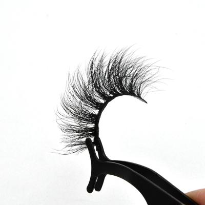 China Deeply 2021 new style eyelashes private label 3d faux mink natural silk tapered eyelashes wholesale for sale