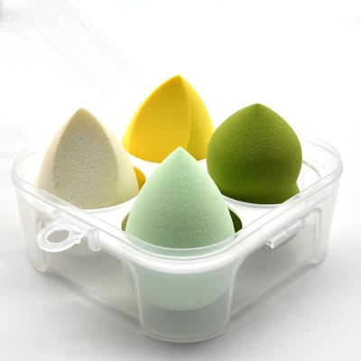 China Wholesale Perfect Makeup Cosmetic Sponges Application Makeup Sponges 4pcs Cosmetic Blending Set for sale