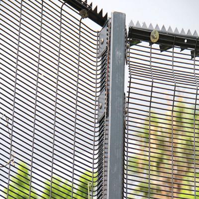 중국 Durable welded high security difficult climb and cut Anti climb 358 fence panel 판매용