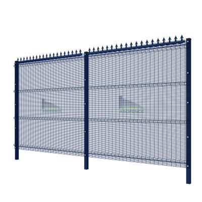 China 1.8*2.4m High Security Anti-climb 358 Fence Powder Coated Clear Vu Fence à venda