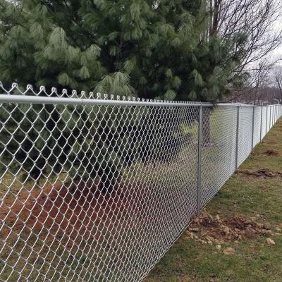 중국 chain link cyclone wire fence price hot dipped galvanized chain link fence 판매용