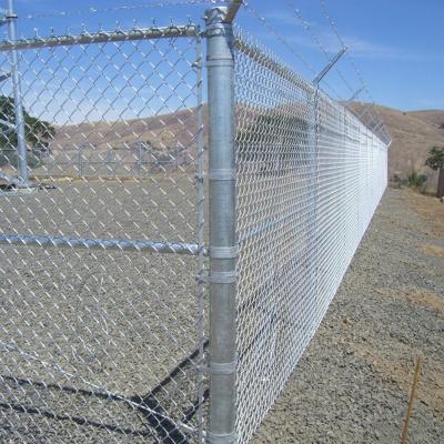 China Chain Link Fence Wire Mesh Chain Link Fence Garden Fence for sale