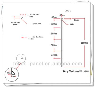 China BRC Weldfen galvanised brc fencing malaysia for sale