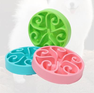 China Hellomoon Fun Pet Feeder Interactive Dogs Bloat Stop Pet Bowl Eco-Friendly Durable Dog Slow Feeding Bowl for sale