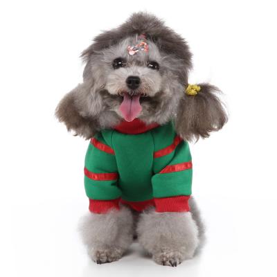 China Sustainable Love Snowman Pet Clothes Fall And Winter Pet Supplies In Cat And Dog Clothes for sale