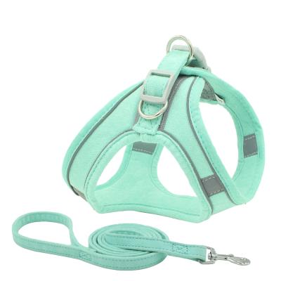 China New Reflective Explosion-proof Middle And Small Type Traction Rope Dog Chest Vest Pet Supplies Pet Chest Strap Strap for sale