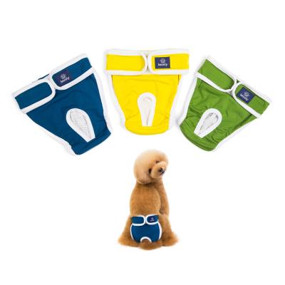 China Dogs Wholesale Comfortable Washable Pet Pants Sanitary Physiological Dog Diaper for sale