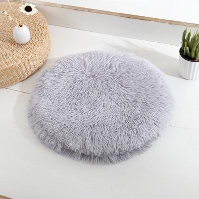 China Cat Litter Teddy Kennel Four Felt Breathable Seasons Washable Pet Supplies Personality Round Creative Pet Cat Litter for sale