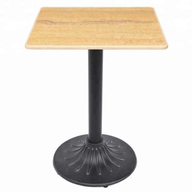 China Easy Installation Wholesale Dining Metal Furniture Coffer Gold Iron Single Cheap Metal Fixing Table Leg for sale