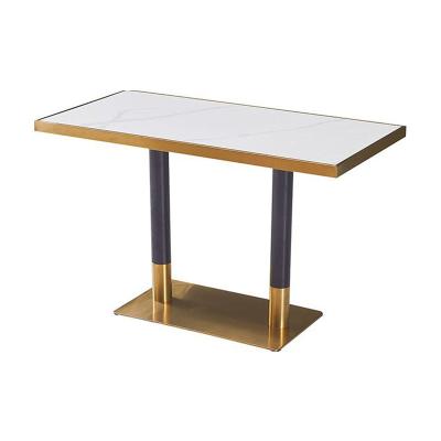 China Easy Installation Table Base Stand Furniture Bar Coffee Legs Tables Stainless Steel Black Gold Metal Table Base for sale