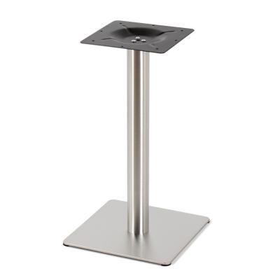 China Easy Installation Factory Supplying Table Legs Stainless Steel  Dimetric Chrome Furniture Metal Table Base for sale