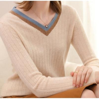 China Factory Women's Wool Cashmere Ladies Soft Winter Knitted Pullover High Quality OEM Fashion 2020 Top Fashion Casual Sweater for sale