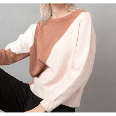 China High Quality OEM Cashmere Winter Factory Soft Woolen Women's Long Sleeve Thick Soft Thicken Ladies Sweater for sale