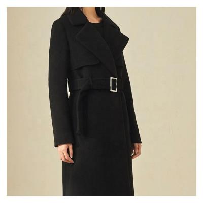 China New Design Sustainable Factory Ladies Long Coat With Great Price for sale