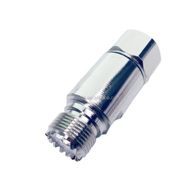 China 50 Ohm UHF Female Jack Straight Flange Connector For 1/2 LDF4-50A Coaxial Cable for sale