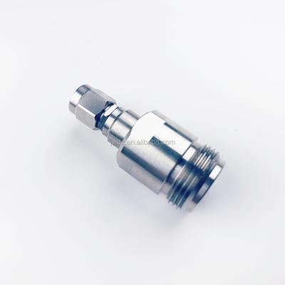 China High Frequency Millimeter Wave RF Coaxial 50 Ohm 2.4 Female To Female N Adapter Connector for sale