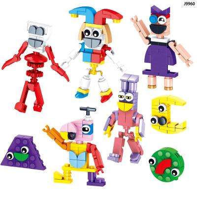 China Anime Figure Block New Product Hot Selling Magical Digital BlocksJAX Animation Peripheral Building Block Toys  Bricks Anime Figure Block for sale