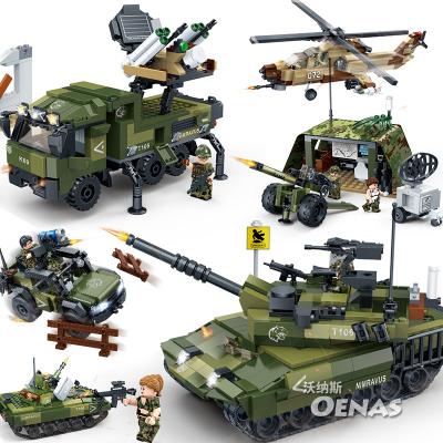 China Field Army Military Base Building Blocks Set Army Series Field Army Military Base Building Blocks Set Army Series Building Block Army Military Toy Play Set with Soldiers Figures for sale