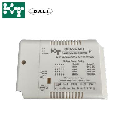 China DALI DALI 50W 25-33Vdc 1500mA Constant Current Dimmable Led Driver for sale