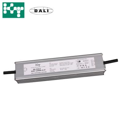 China DALI Dimmer 60W 12V 5A PF 0.95 IP66 Constant Voltage LED Driver SD-DALI KAV-12060-O-P for sale