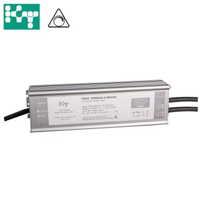 China Signal LED Constant Voltage 12VDC 150W 12.5A Dimmable TRIAC Smooth And Non-Jitter Driver for sale