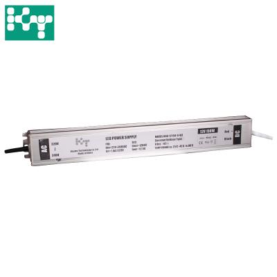 China LED Power Supply 150W 12V 12.5A IP66 PF0.6 Constant Voltage LED Driver 345*43*33mm for sale