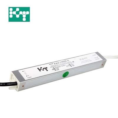 China 30W IP66 12VDC 2.5A Input Constant Voltage LED Driver 335*68*42mm for sale