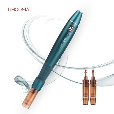 China 2021 Newest Arrivals Microneedling Anti-puffiness 6 Levels Speeds Rechargeable Derma Pen High Quality Pen Adjustable Non-slip Dial for sale