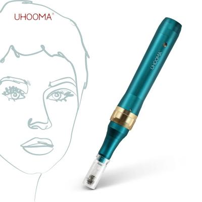 China Hot Selling Replaceable Head Beauty Equipment Anti-puffiness dermapen face skin rejuvenation F7 derma pen for sale