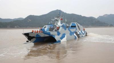 China High Speed Air Defense Second Hand Weapons Anti Submarine 022 Missile Boat for sale