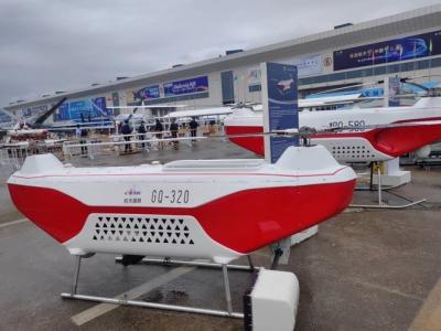 China GQ-320 Shipborne Unmanned Helicopter Drone With Radar Reflectors Infrared Flares for sale