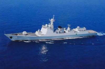 China Guided Missile Type 052D Destroyer 7500 Tons With Aircraft Carrier Platforms for sale