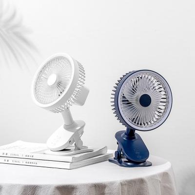 China OEM Protable Mini Table Standing Clamp Adjustable Fan with Light for sale